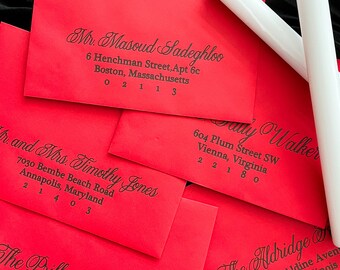 Wedding Envelope Calligraphy