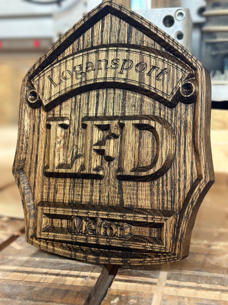 Custom Fire Department Shield - Etsy