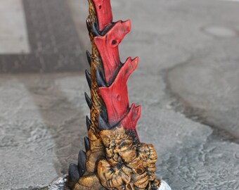 Painted Alien Hive Spire D for Warhammer 40,000 with Tyranids, and for TTRPGs
