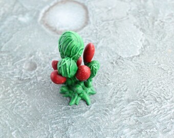Alien Plant Painted Terrain: "Blob Cluster" for tabletop games