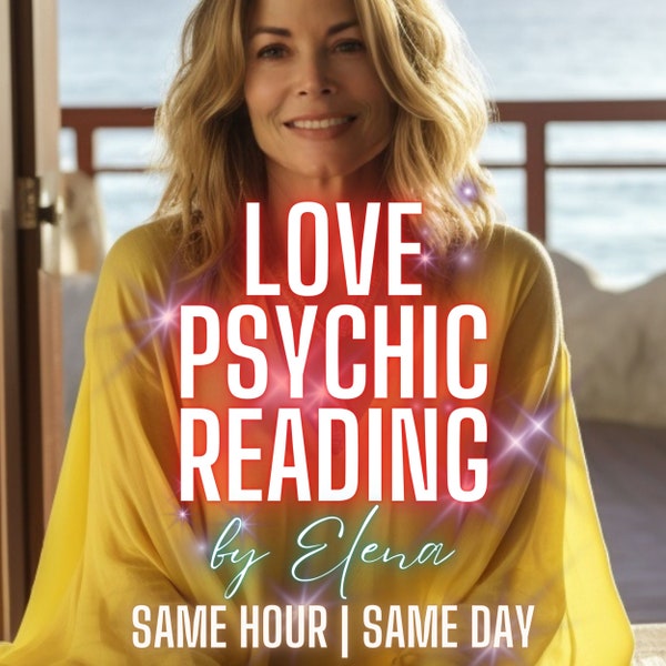 Love Psychic Reading, Detailed Same Hour Love Reading, Love Tarot Reading, Very Detailed Psychic Love Reading, Same Day Reading Love Tarot