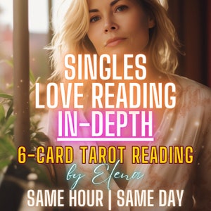 Detaillierte Liebes-Tarot-Lesung für Singles, Psychische Liebeslesung, Sehr detaillierte Seelenpartner-Lesung Tiefe psychische Lesung Mittlere Lesung Zwillingsflamme