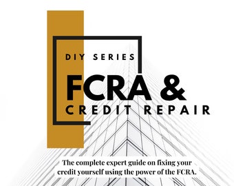 DIY FCRA & Credit Repair eBook: Master Your Credit
