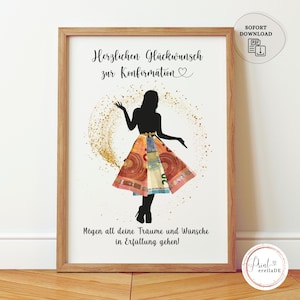 Cash gift for confirmation I Confirmation gift I Gift idea for confirmation I Creative gift confirmation