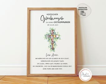 Personalized Money Gift for First Communion | Money Gift for First Communion | Gift Idea for First Communion | Communion Gift