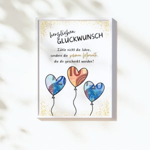 Geldgeschenk Geburtstag | DIY Geburtstagsgeschenk Karte Last Minute Geschenkidee | Geschenk zum Geld verschenken | PDF Sofort Download Bild 8