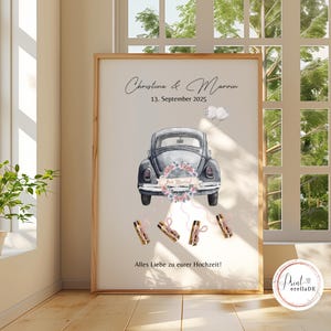 Money gift wedding | Personalized wedding gift money | Wedding poster | | Wedding gift to print | Bride and groom gift