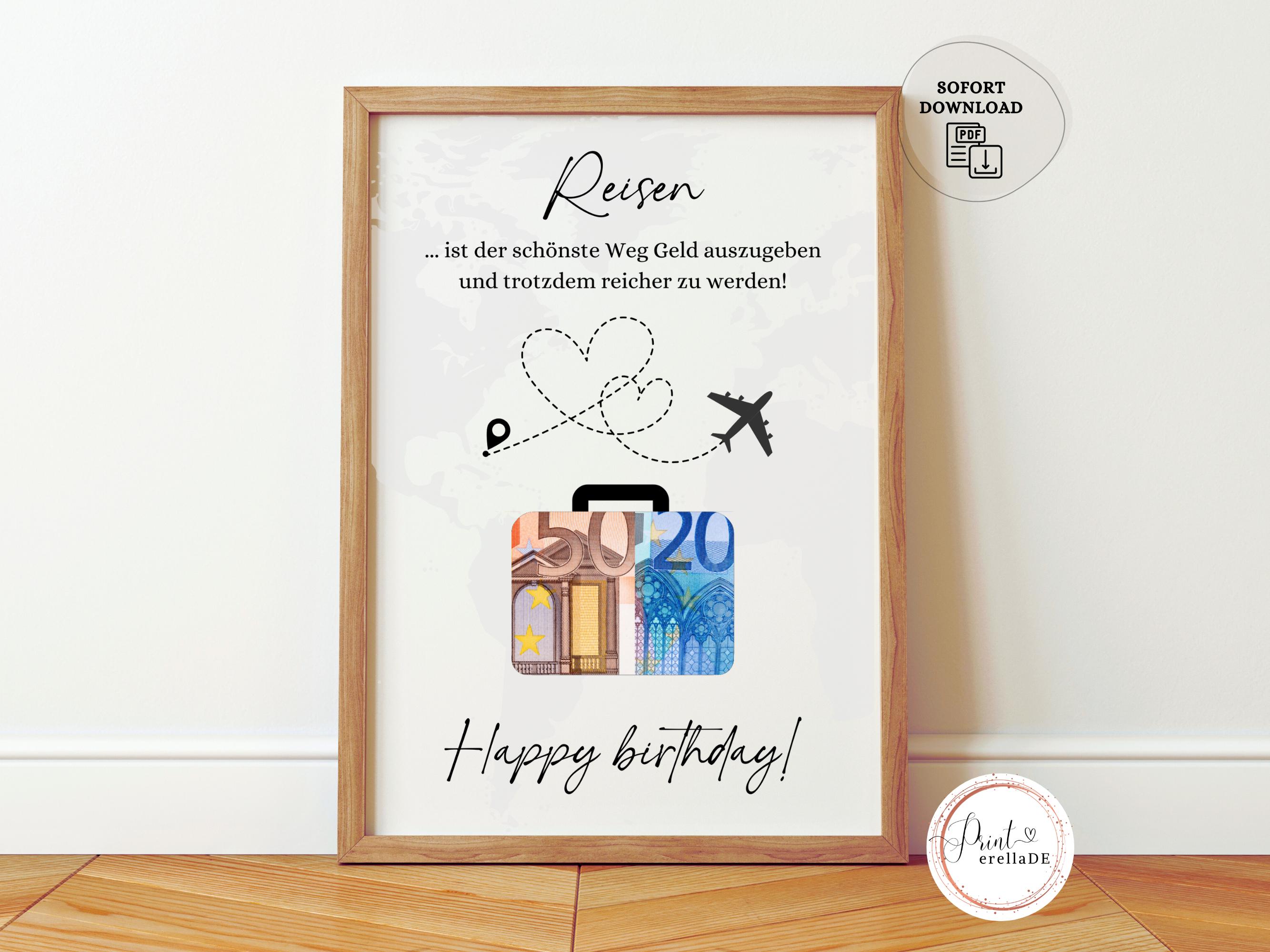 REGALO IN DENARO personalizzato viaggio compleanno liceo consacrazione