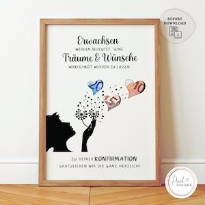 Geldgeschenk zur Konfirmation I Konfirmationsgeschenk I Geschenkidee zur Konfirmation I Geschenk mit Geld