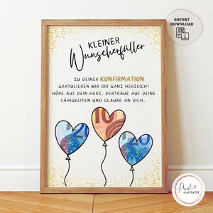 Geldgeschenk zur Konfirmation I Konfirmationsgeschenk I Geschenkidee zur Konfirmation I Geschenk mit Geld