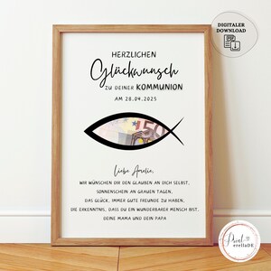 Personalized money gift for communion I money gift for first communion I gift idea for communion | gift for communion