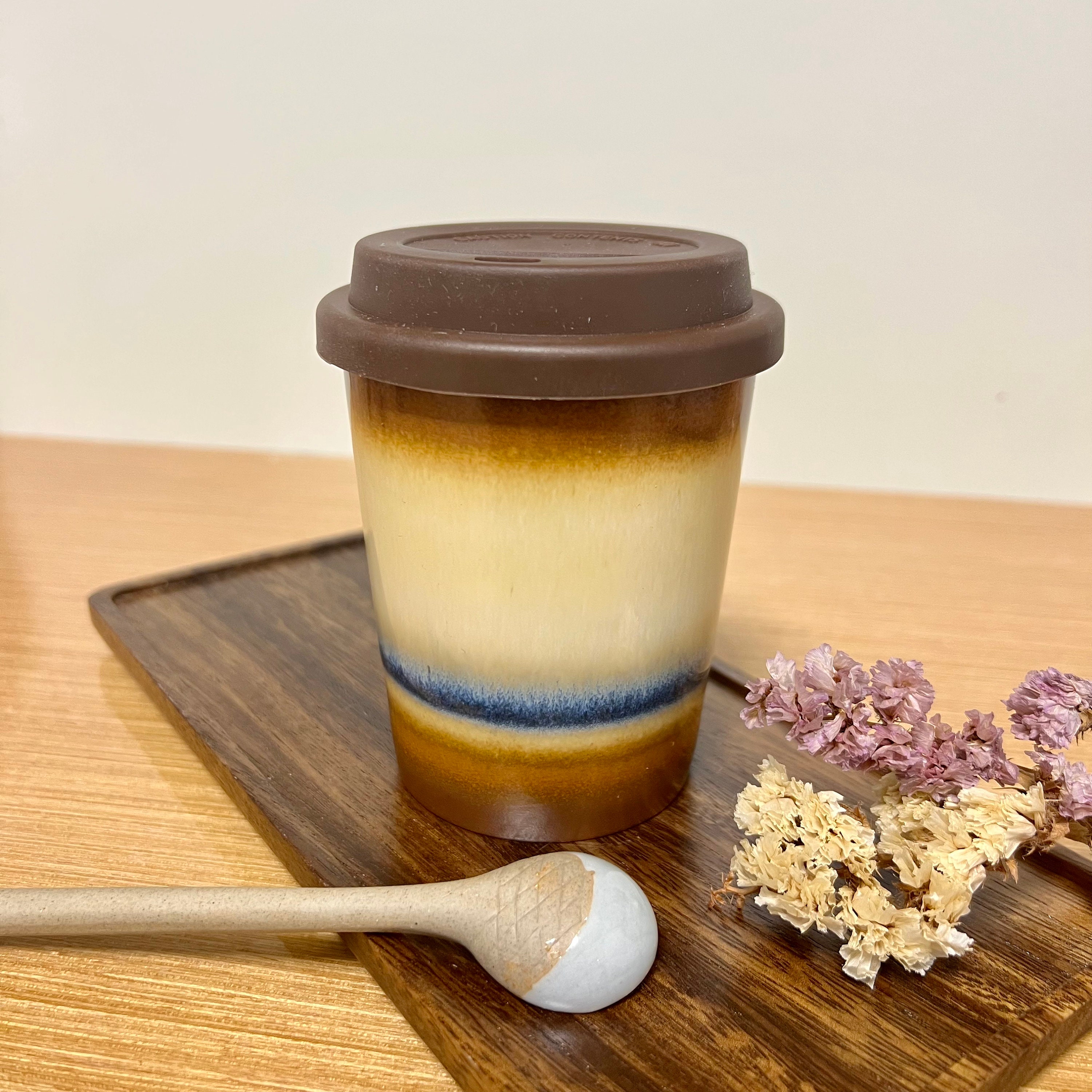 Ceramic Travel Mug – Porcelain and Stone