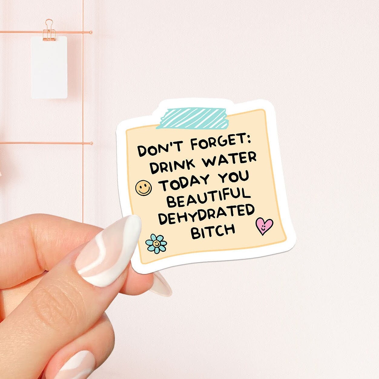 Don't forget to drink water today sticker, bookish Sticker, book lover gift, bookish Merch, Kindle Sticker, Smut Reader, reading lover