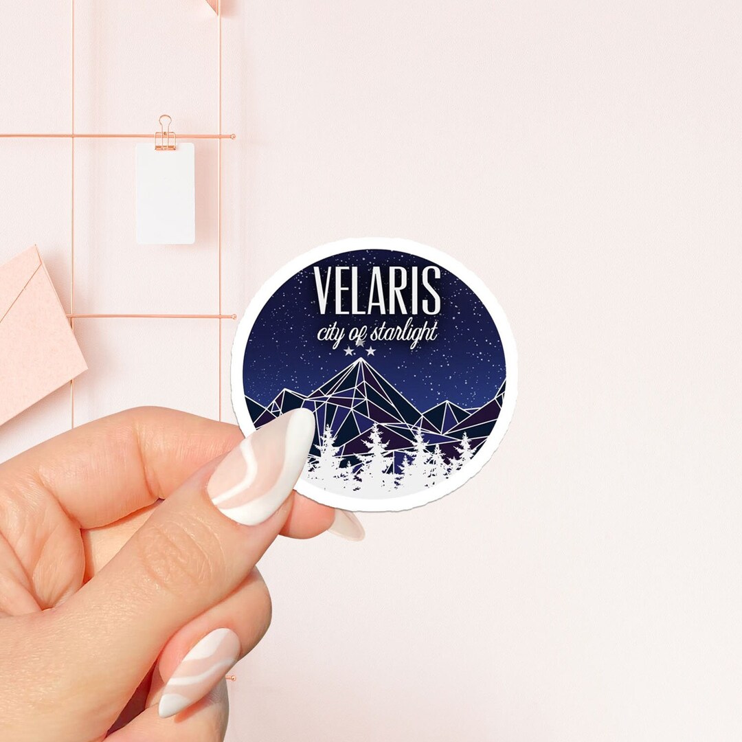 Velaris City of Daylight Sticker, Bookish Sticker, Book Lover Gift ...