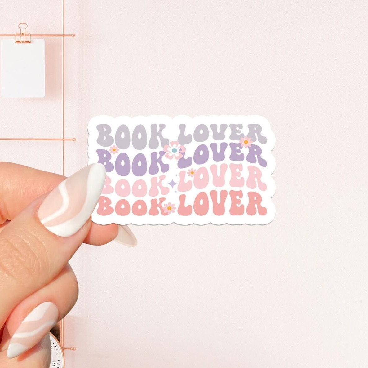 Discover Book Lover Kindle Sticker For Book Lovers