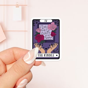 The Kindle sticker, bookish Sticker, book lover gift, bookish Merch, Kindle Sticker, Smut Reader, reading lover, e-reader