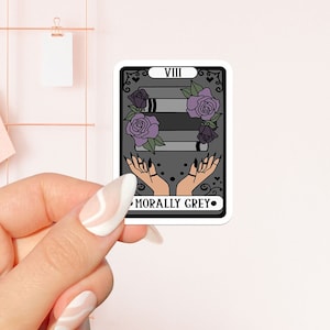 Adesivi per carte morali, adesivo libresco, regalo per gli amanti dei libri, Merch libresco, adesivo Kindle, Smut Reader, amante della lettura, e-reader