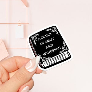 A court of smut Sticker , bookish Sticker ,book lover gift , bookish Merch , Kindle Sticker , Smut Reader , reading lover, e-reader