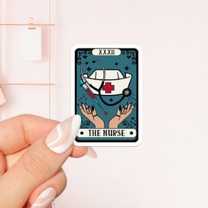 The nurse card stickers, bookish Sticker ,book lover gift , bookish Merch , Kindle Sticker , Smut Reader , reading lover, e-reader