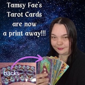 Tamsy Fae's Enchanted Tarot Cards - Printable PDF