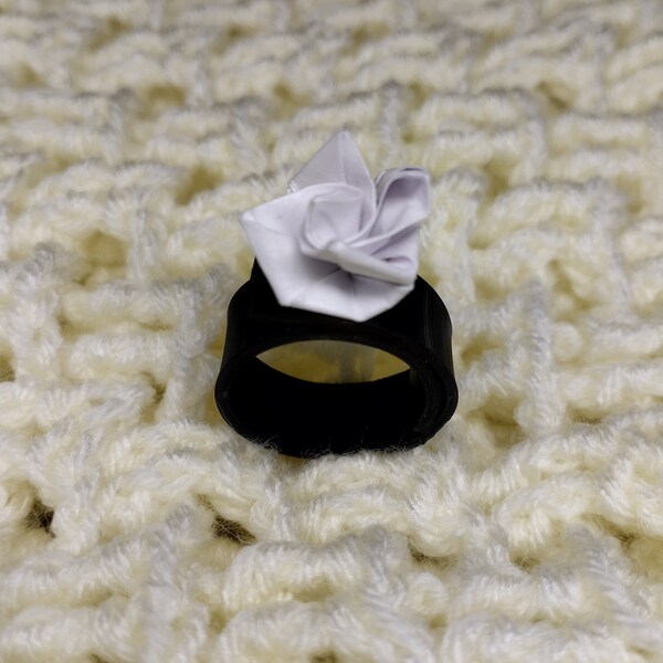 Bague Vinyle and Roses