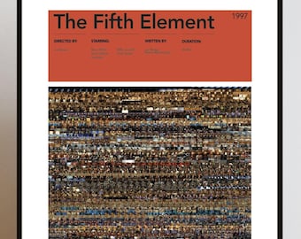Das fünfte Element Film Poster | Film Kunstdruck