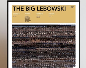 The Big Lebowski Filmplakat | Film Kunstdruck
