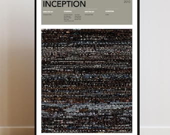 Invention Poster | Film Montage Rahmen, Wand Kunst Dekor