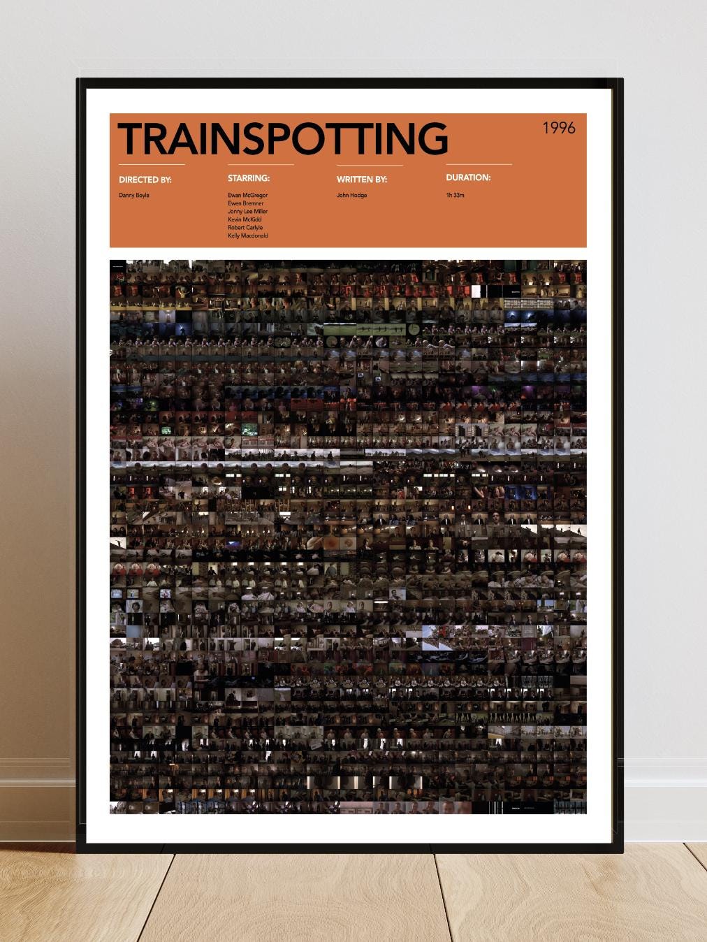 Trainspotting Film Matrix Poster Movie Collector’s Item Trainspotting Film Matrix Poster Movie Collector’s Item