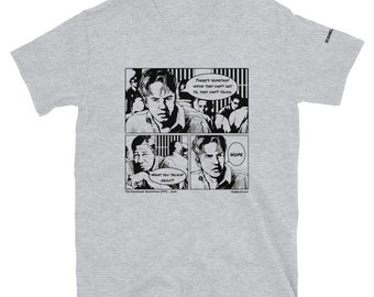 The Shawshank Redemption (1994) Comic - Gray Softstyle T-Shirt