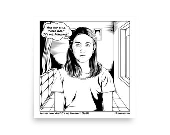 Are You There God? It’s Me, Margaret. (2023) Comic - 12x12 Photo Paper Poster