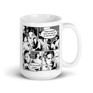 The Shawshank Redemption (1994) Movie Comic Mug - Hope Scene