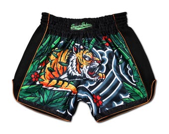 Muay Thai-short Irezumi Tiger Japanse tattoo