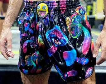 Muay Thai-short Magic Mushrooms