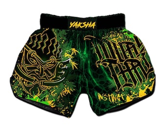 Yaksha-gerommel in de jungle Muay Thai Shorts