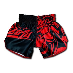 Red Muay Thai Shorts