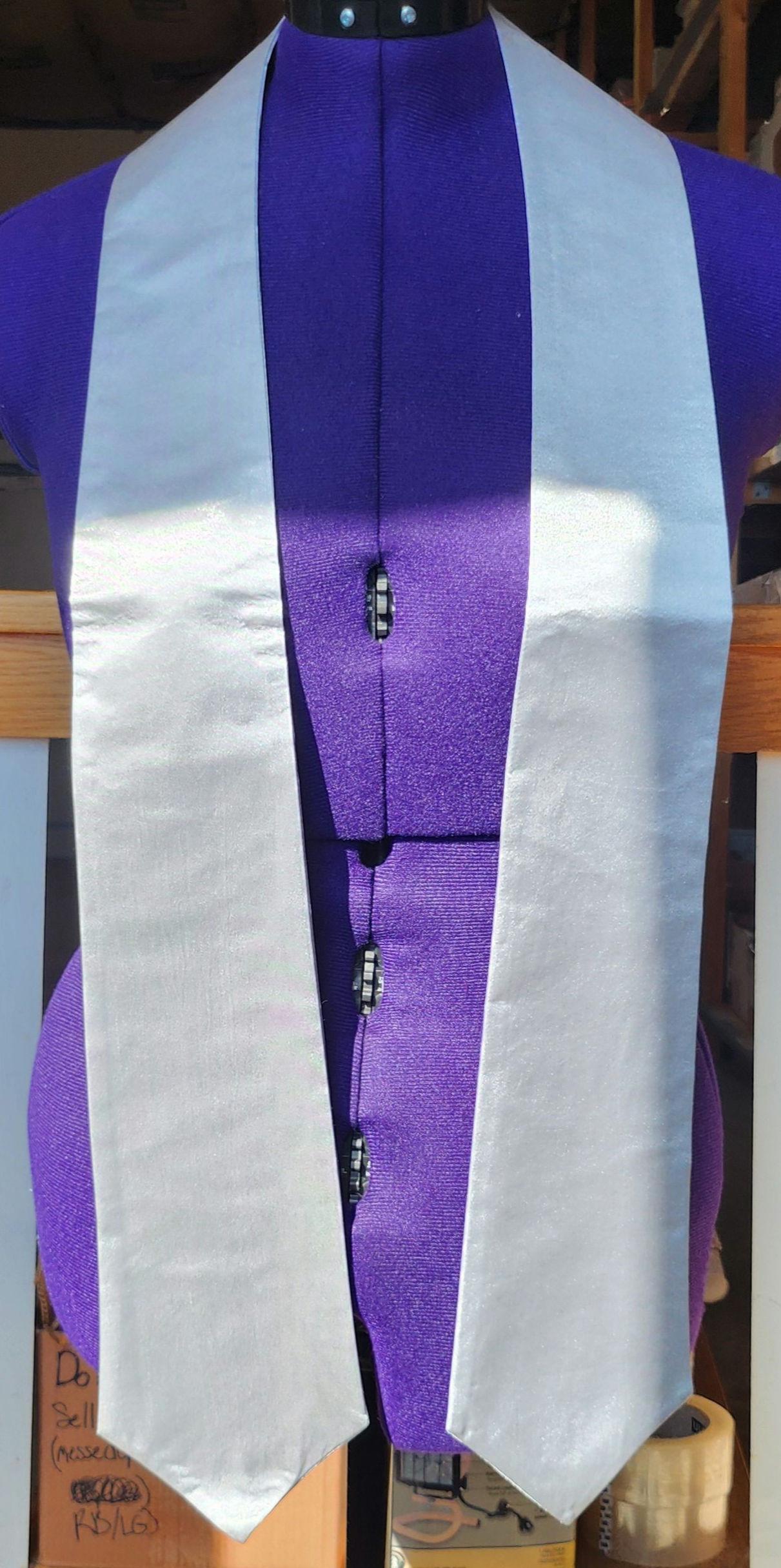 Graduation Stole [plain]-66