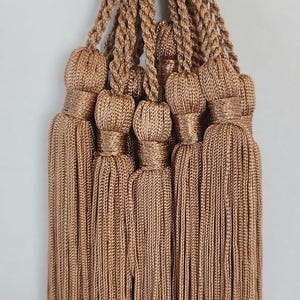 4&quot; Chainette Rayon Mini Tassel with 2.5&quot; Loop (Pack of 10)