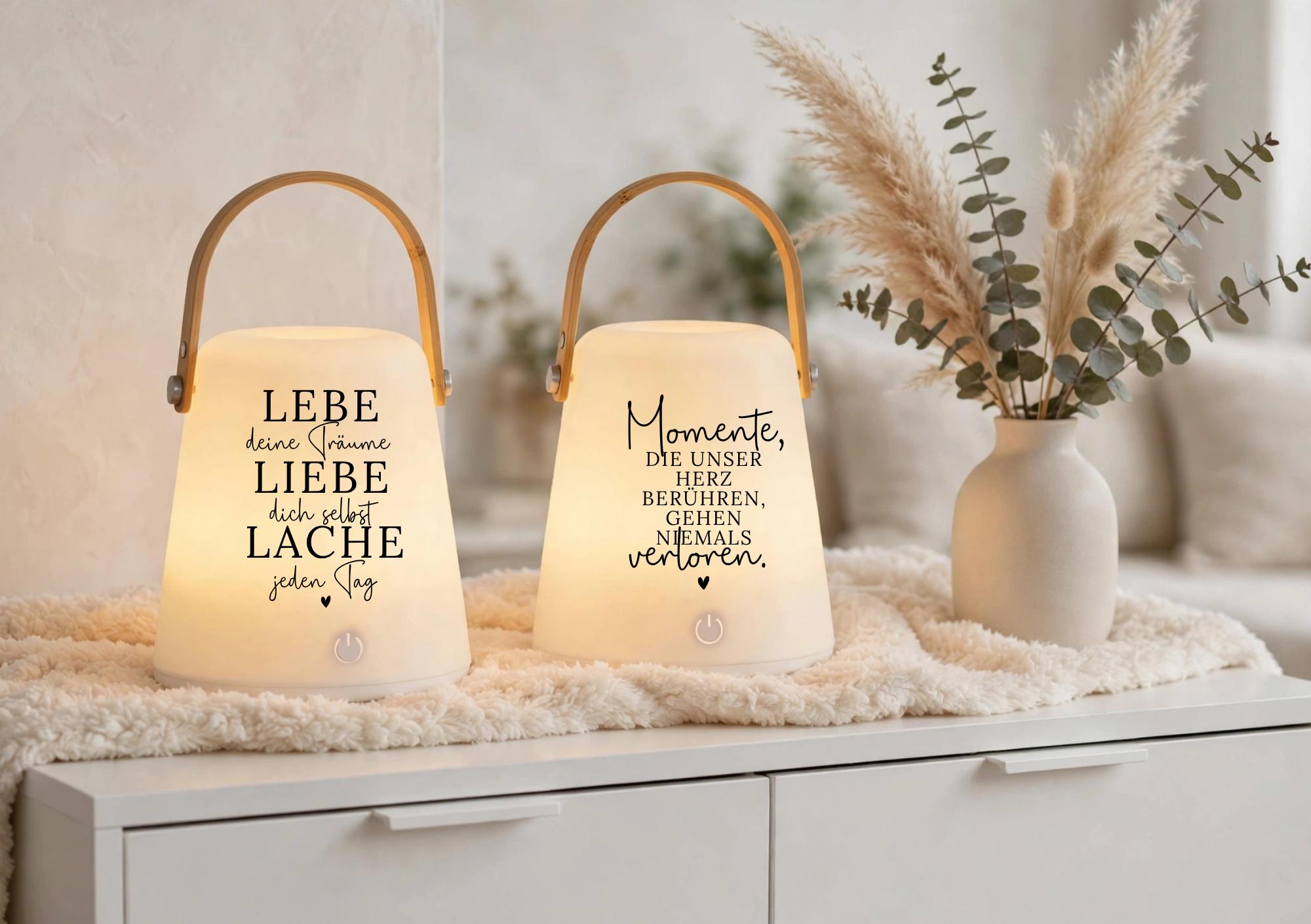 Leuchtende dekoration