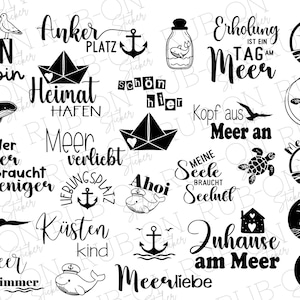 RUB-On sticker borderless &quot;Coastal Child&quot; glossy and slightly raised A5