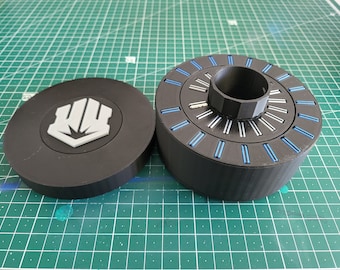 Lorcana Duble 3d STL with token or dice holder