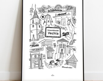 Poster "Vechta"