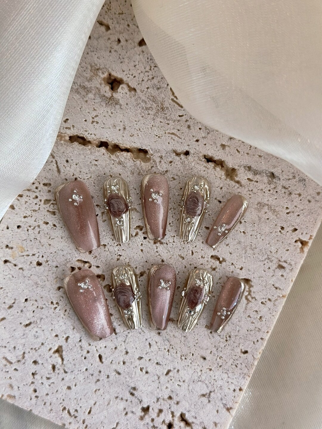 Rose Gold Rush | Pro Handmade Gel Nails