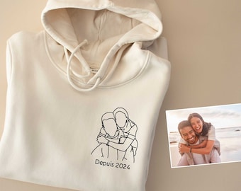 Custom Family Portrait from Photo Tee / Custom Portrait Photo T-Shirt