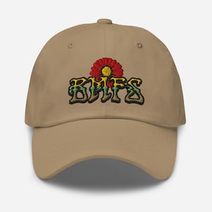 EMBROIDERED Billy Strings Red Daisy Camo Hat : BMFS