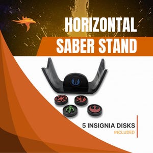 Horizontal Lightsaber Stand