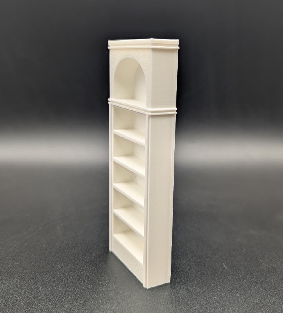Large Single Bookcase 1 STL - Etsy