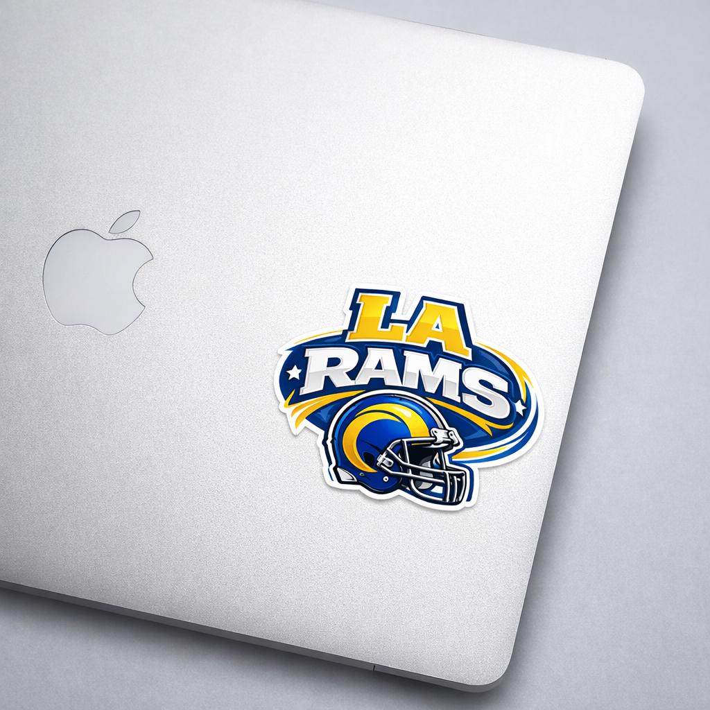 LA Rams Sticker – Football Vinyl Decal – Fan Gift - Etsy