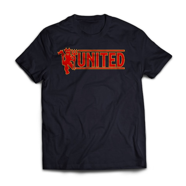 Manchester United Red Devils EPL Black Shirt