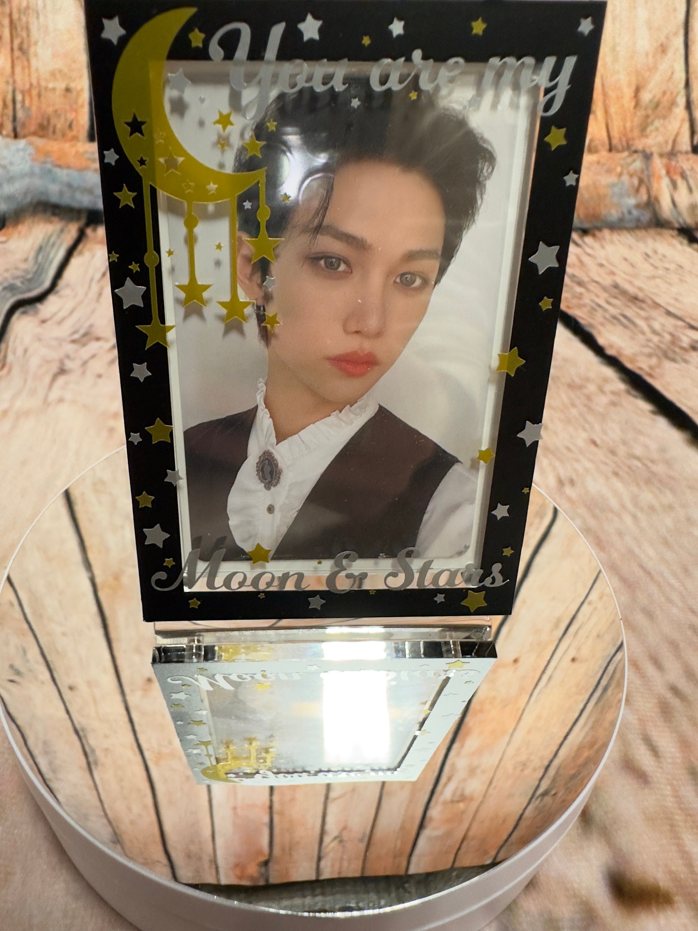 ATEEZ Wooyoung Acrylic Stand Postcard Individual Cd KPOP | eBay